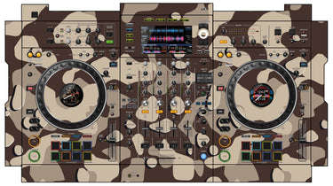 Pioneer DJ XDJ XZ Skin Camo Desert